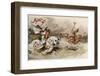 First Crusade a Cavalry Charge by the Knights of Saint John Against the Saracens-Adolf Closs-Framed Photographic Print