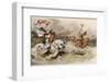 First Crusade a Cavalry Charge by the Knights of Saint John Against the Saracens-Adolf Closs-Framed Photographic Print