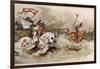 First Crusade a Cavalry Charge by the Knights of Saint John Against the Saracens-Adolf Closs-Framed Photographic Print