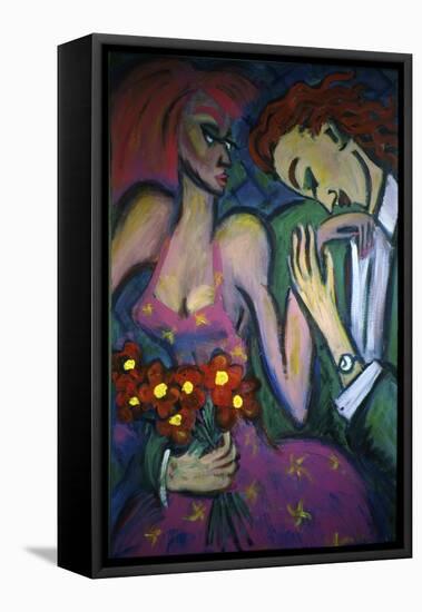 First Date-Gina Bernardini-Framed Stretched Canvas