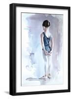 First Day at Ballet-Aimee Del Valle-Framed Art Print