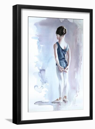 First Day at Ballet-Aimee Del Valle-Framed Art Print