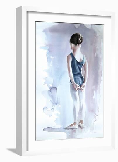 First Day at Ballet-Aimee Del Valle-Framed Art Print