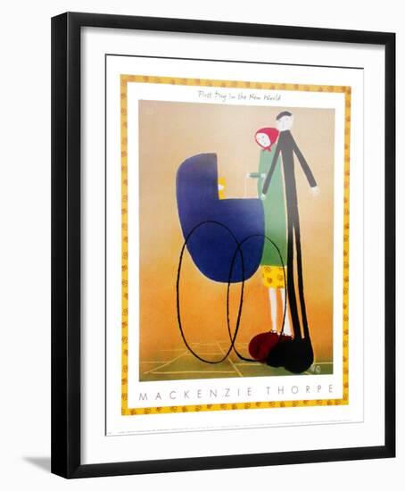 First Day in a New World-Mackenzie Thorpe-Framed Art Print