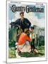 "First Day of School," Country Gentleman Cover, September 1, 1928-Haddon Sundblom-Mounted Giclee Print