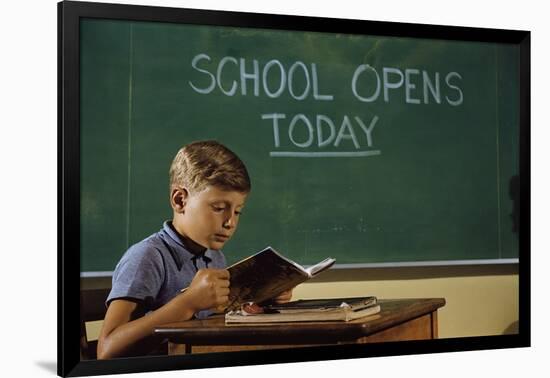 First Day of School-William P. Gottlieb-Framed Photographic Print