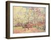 First Day of Spring in Moret, 1889-Alfred Sisley-Framed Giclee Print