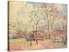 First Day of Spring in Moret, 1889-Alfred Sisley-Stretched Canvas