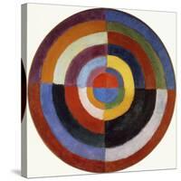 First Disc, 1912-Robert Delaunay-Stretched Canvas