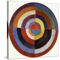 First Disc, 1912-Robert Delaunay-Stretched Canvas
