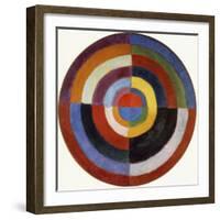 First Disc, 1912-Robert Delaunay-Framed Giclee Print