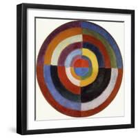 First Disc, 1912-Robert Delaunay-Framed Giclee Print