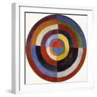 First Disc, 1912-Robert Delaunay-Framed Giclee Print