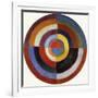 First Disc, 1912-Robert Delaunay-Framed Giclee Print