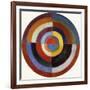 First Disc, 1912-Robert Delaunay-Framed Giclee Print