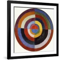 First Disc, 1912-Robert Delaunay-Framed Giclee Print