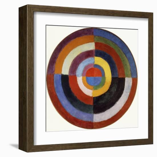 First Disc, 1912-Robert Delaunay-Framed Giclee Print