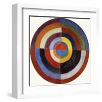 First Disc, 1912-Robert Delaunay-Framed Giclee Print