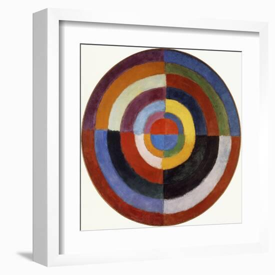 First Disc, 1912-Robert Delaunay-Framed Giclee Print