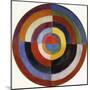 First Disc, 1912-Robert Delaunay-Mounted Giclee Print