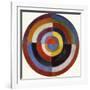 First Disc, 1912-Robert Delaunay-Framed Giclee Print