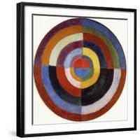 First Disc, 1912-Robert Delaunay-Framed Giclee Print