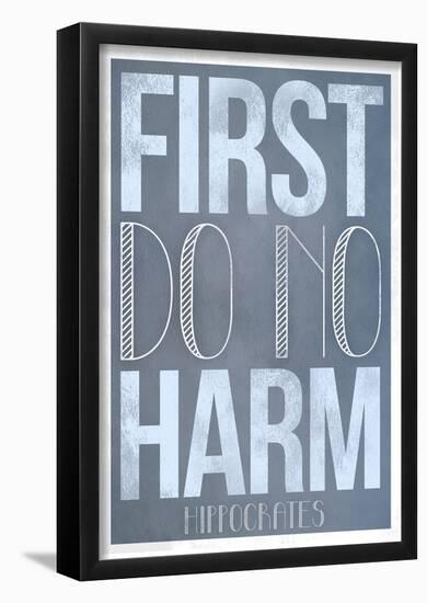 First Do No Harm Poster-null-Framed Poster