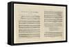 First Edition of the Sheet Music for 'The Star Spangled Banner. a Pariotic (Sic) Song',…-null-Framed Stretched Canvas