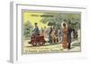 First Electric Locomotive, 1879-null-Framed Giclee Print