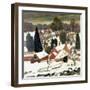 First Fall, Kent-Eric Hains-Framed Giclee Print