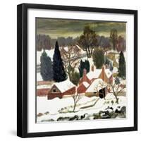 First Fall, Kent-Eric Hains-Framed Giclee Print