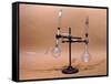 First Filter Tube Designed by Dr. Charles Chamberland-null-Framed Stretched Canvas