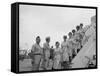 First Five Air Force Women Assigned to Vietnam Arrive at Tan Son Nhut, June 1967-null-Framed Stretched Canvas