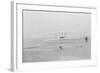 First flight, Kitty Hawk, North Carolina, 120 feet in 12 seconds, 10.35am December 17th 1903-John T. Daniels-Framed Giclee Print