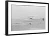 First flight, Kitty Hawk, North Carolina, 120 feet in 12 seconds, 10.35am December 17th 1903-John T. Daniels-Framed Giclee Print