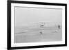 First flight, Kitty Hawk, North Carolina, 120 feet in 12 seconds, 10.35am December 17th 1903-John T. Daniels-Framed Giclee Print