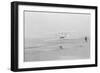 First flight, Kitty Hawk, North Carolina, 120 feet in 12 seconds, 10.35am December 17th 1903-John T. Daniels-Framed Premium Giclee Print