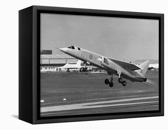 First Flight of Bac Tsr.2-null-Framed Stretched Canvas