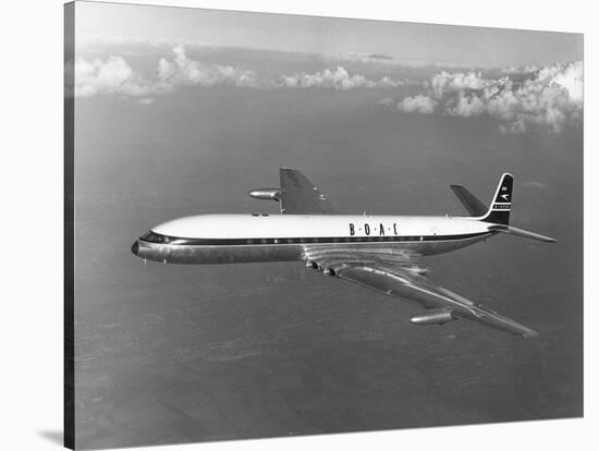 First Flight of the Comet 4-null-Stretched Canvas