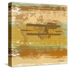 First Flight-Yashna-Stretched Canvas