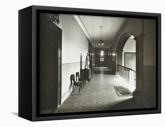 First Floor Corridor, Bethlem Royal Hospital, London, 1926-null-Framed Stretched Canvas