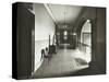 First Floor Corridor, Bethlem Royal Hospital, London, 1926-null-Stretched Canvas