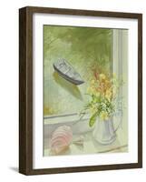 First Flowers and Shells-Timothy Easton-Framed Giclee Print