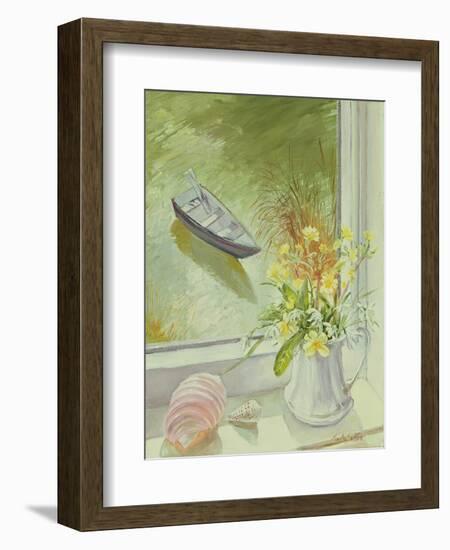 First Flowers and Shells-Timothy Easton-Framed Giclee Print