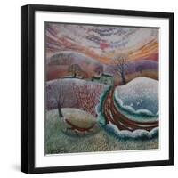 First Flurry, 2014-Lisa Graa Jensen-Framed Giclee Print