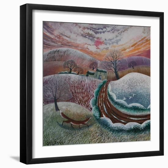 First Flurry, 2014-Lisa Graa Jensen-Framed Giclee Print