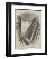 First Folkestone Train Passing the Bletchingley Tunnel-null-Framed Premium Giclee Print