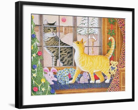 First Footing-Pat Scott-Framed Giclee Print