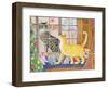 First Footing-Pat Scott-Framed Premium Giclee Print