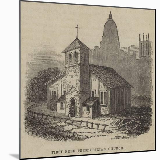 First Free Presbyterian Church-null-Mounted Giclee Print